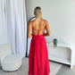 MALAYA MAXI DRESS - RED