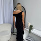 TORI MAXI DRESS - BLACK