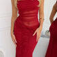 DEMPE MAXI DRESS - WINE