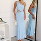 CALIL MAXI DRESS - BABY BLUE