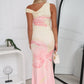 POPPY DRESS - PINK FLORAL