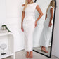 ALANAH MAXI DRESS - WHITE