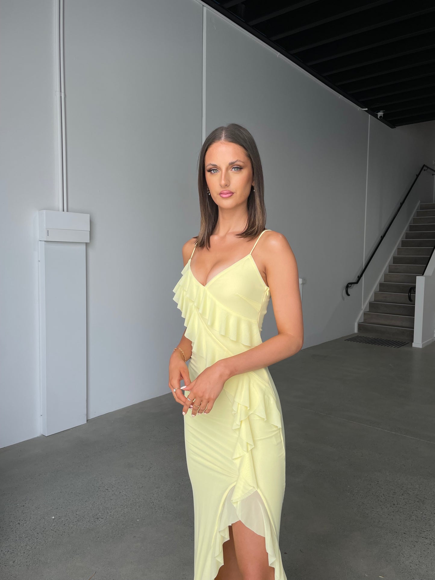 PRIYA DRESS - LEMON