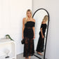 LILLIA MAXI DRESS - BLACK