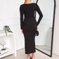 ALESSIA MAXI DRESS - BLACK