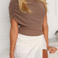 HOLLY TOP - MOCHA