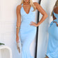 BRIA MAXI DRESS - BABY BLUE