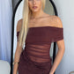 SIERRA MAXI DRESS - CHOCOLATE
