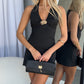 JENSEN MINI DRESS - BLACK