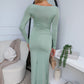 ELORA MAXI DRESS - SAGE