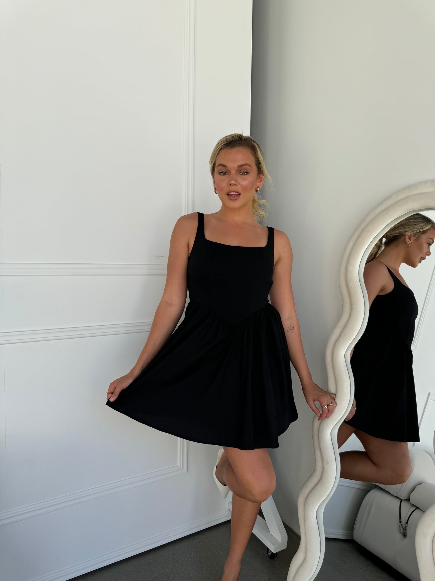 SENYA DRESS - BLACK