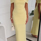 LIORA MAXI DRESS - YELLOW