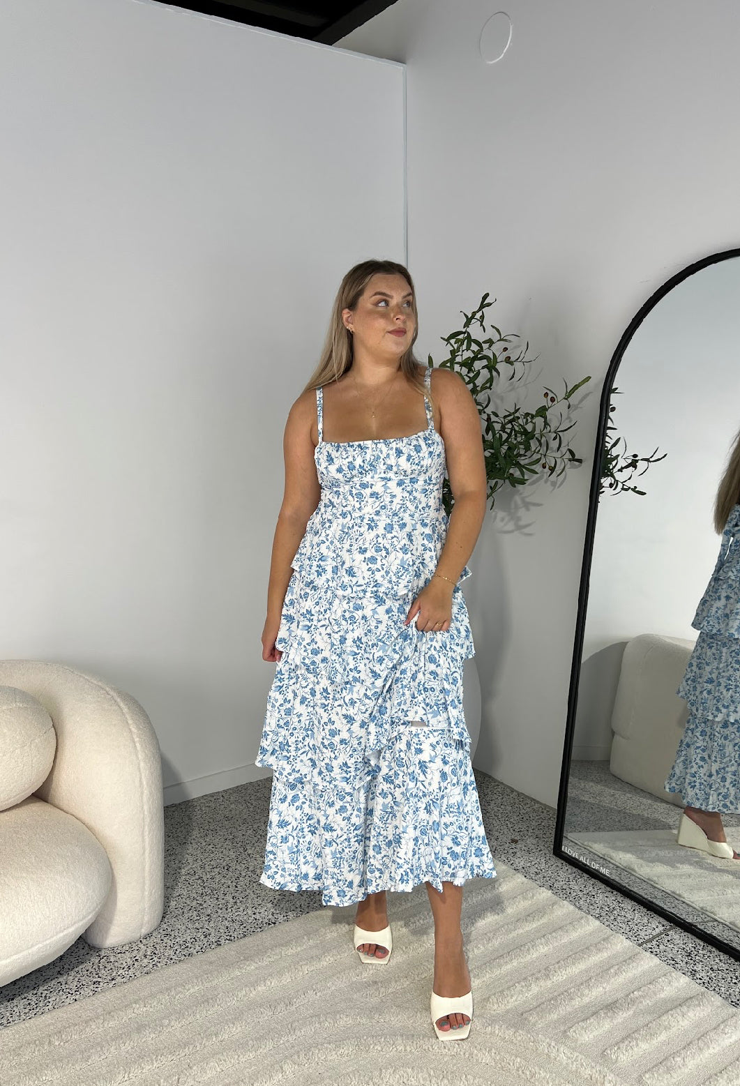 MATILDA MAXI DRESS - BLUE