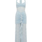 ANNIKA MAXI DRESS - BABY BLUE