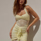 ANNIKA MAXI DRESS - LEMON