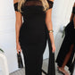 SIENNA MAXI DRESS - BLACK