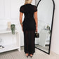 MONA MAXI DRESS - BLACK