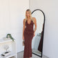 CARMEN LACE MAXI - CHOCOLATE