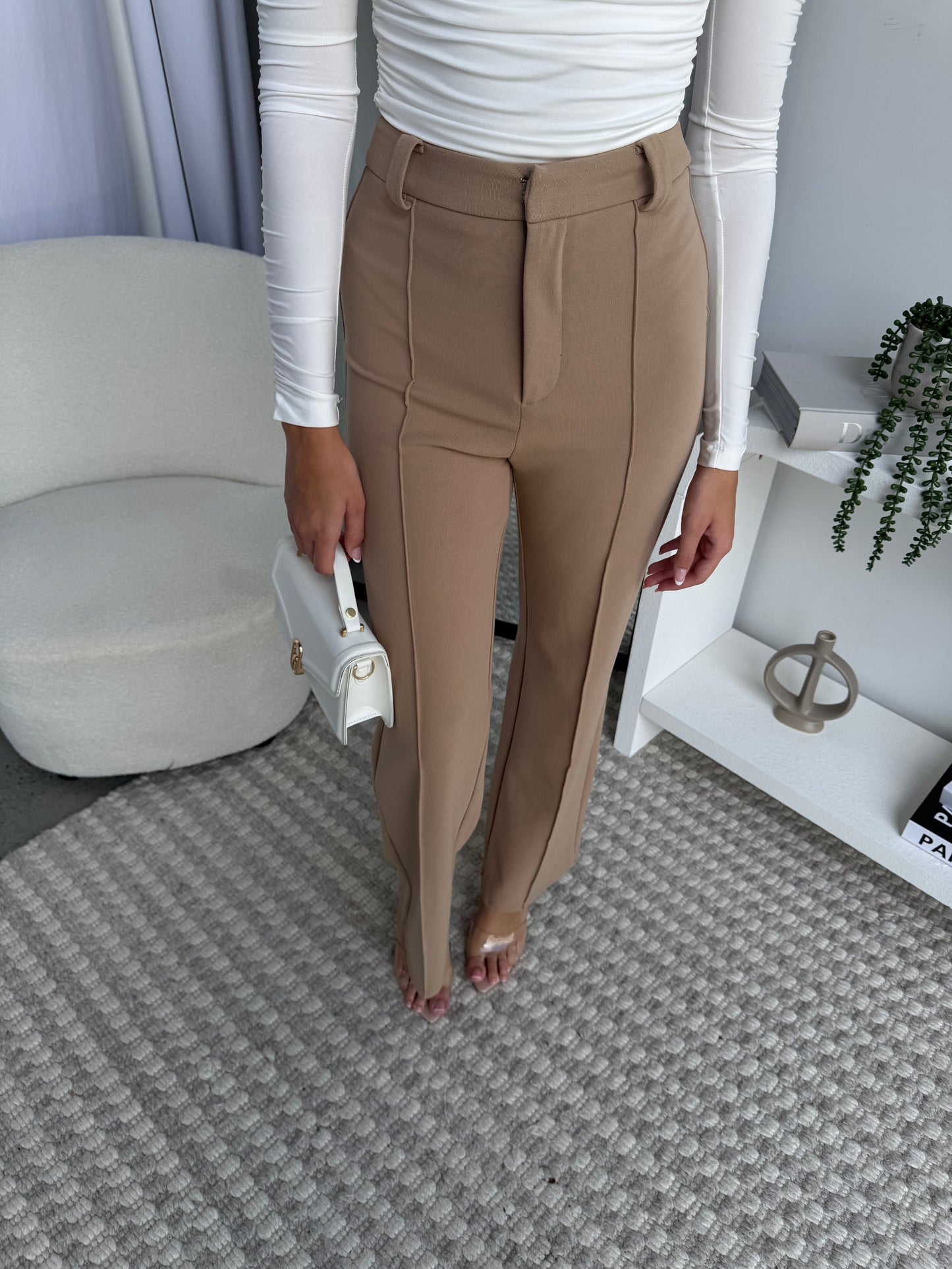 DORIAN PANTS - CAMEL