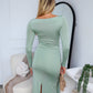 ELORA MAXI DRESS - SAGE