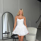 SISI MINI DRESS - WHITE