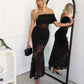 LILLIA MAXI DRESS - BLACK