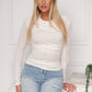 CAMILLIE TOP - WHITE