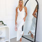 BRIA MAXI DRESS - WHITE