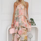 DAISY MAXI DRESS - PINK FLORAL