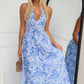 JEMMA MAXI DRESS - BLUE FLORAL