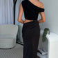 DORIAN MAXI DRESS - BLACK