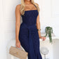 ELSI LACE MAXI DRESS - NAVY