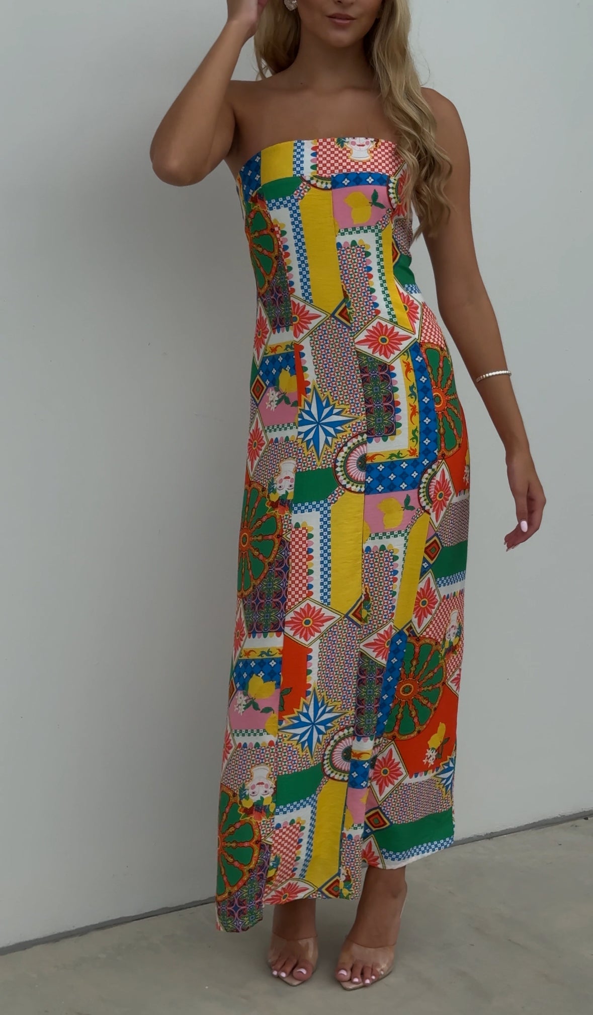 CLEO MAXI DRESS - PRINT