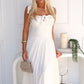 MACEY MAXI DRESS - WHITE