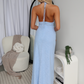 HAYMAN MAXI DRESS - BABY BLUE