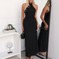DAHLIA MAXI DRESS - BLACK