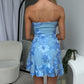 CALISTA MINI DRESS - BABY BLUE
