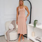 ARIANA MIDI DRESS - MOCHA