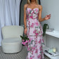 MERCY RUFFLE MAXI DRESS - FLORAL