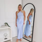 ALLERA MAXI DRESS - BABY BLUE
