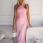 ALLERA MAXI DRESS - BABY PINK