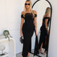 SIENNA MAXI DRESS - BLACK