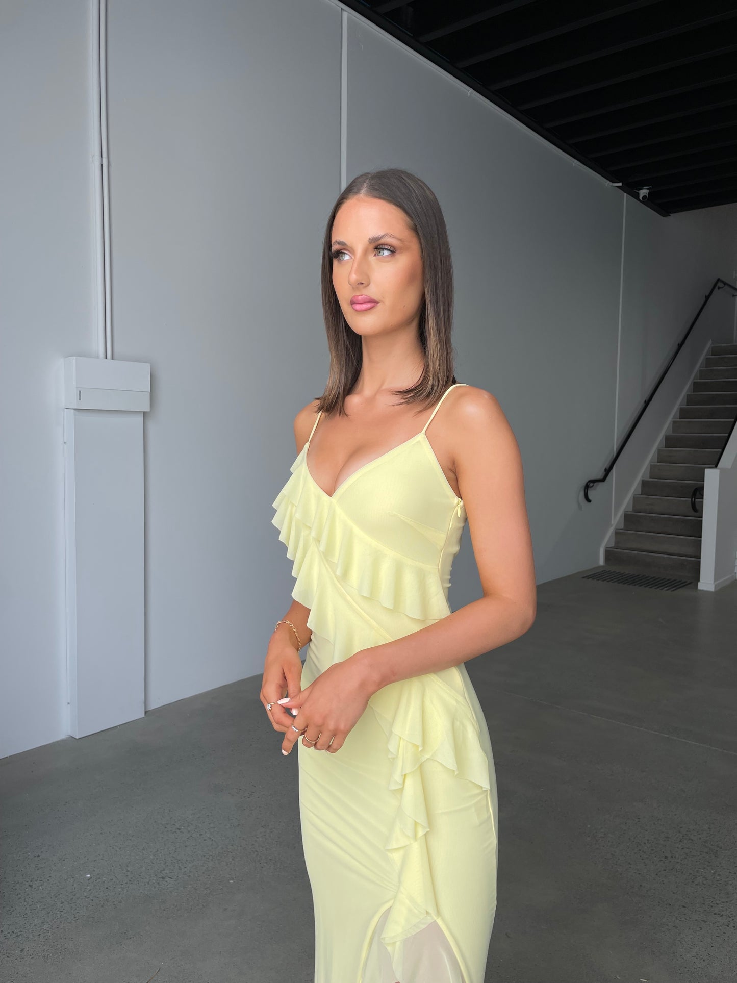 PRIYA DRESS - LEMON