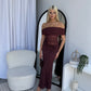 SIERRA MAXI DRESS - CHOCOLATE