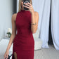 NATALIA MAXI DRESS - WINE