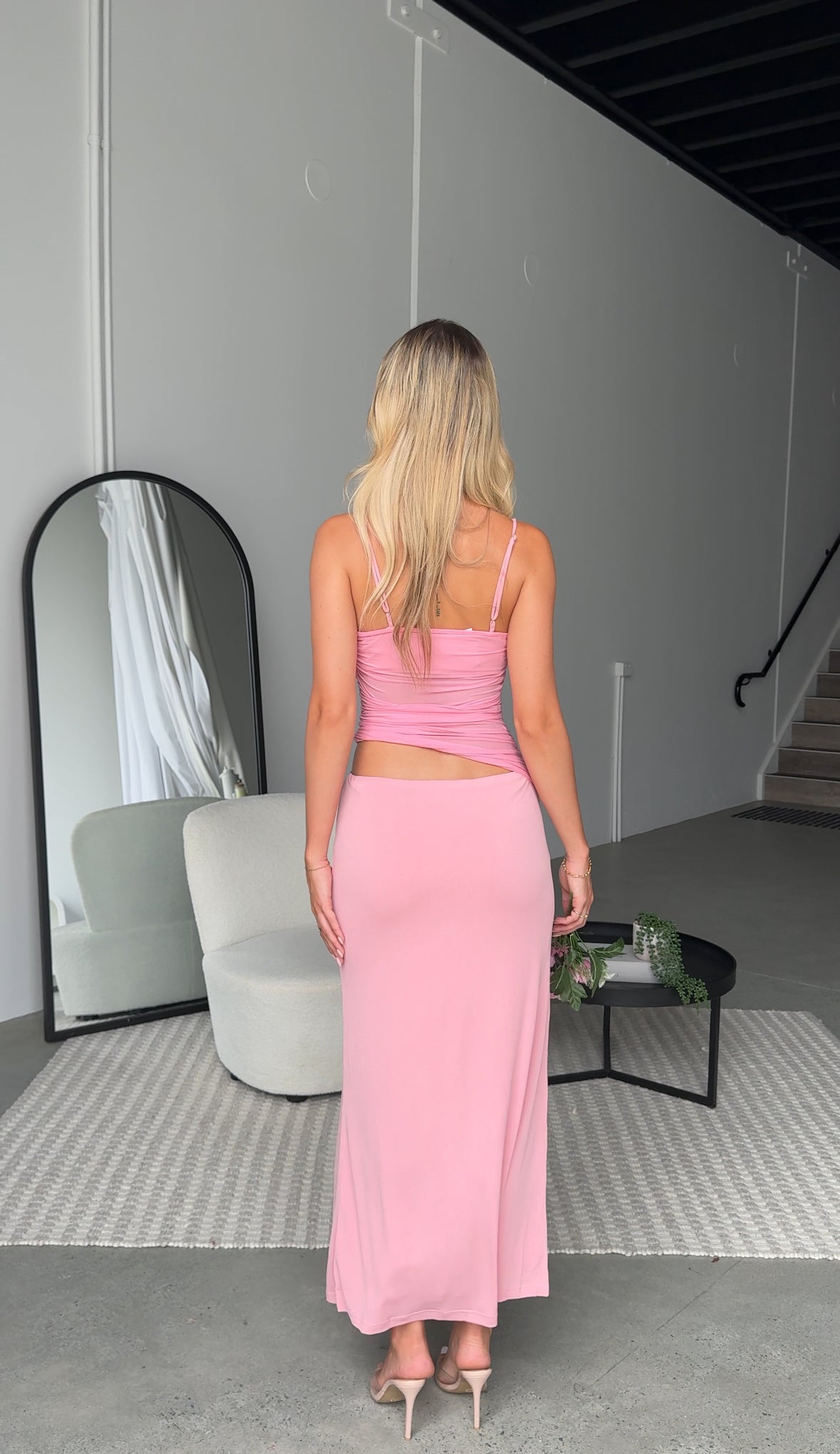 BELLA MAXI DRESS - PINK