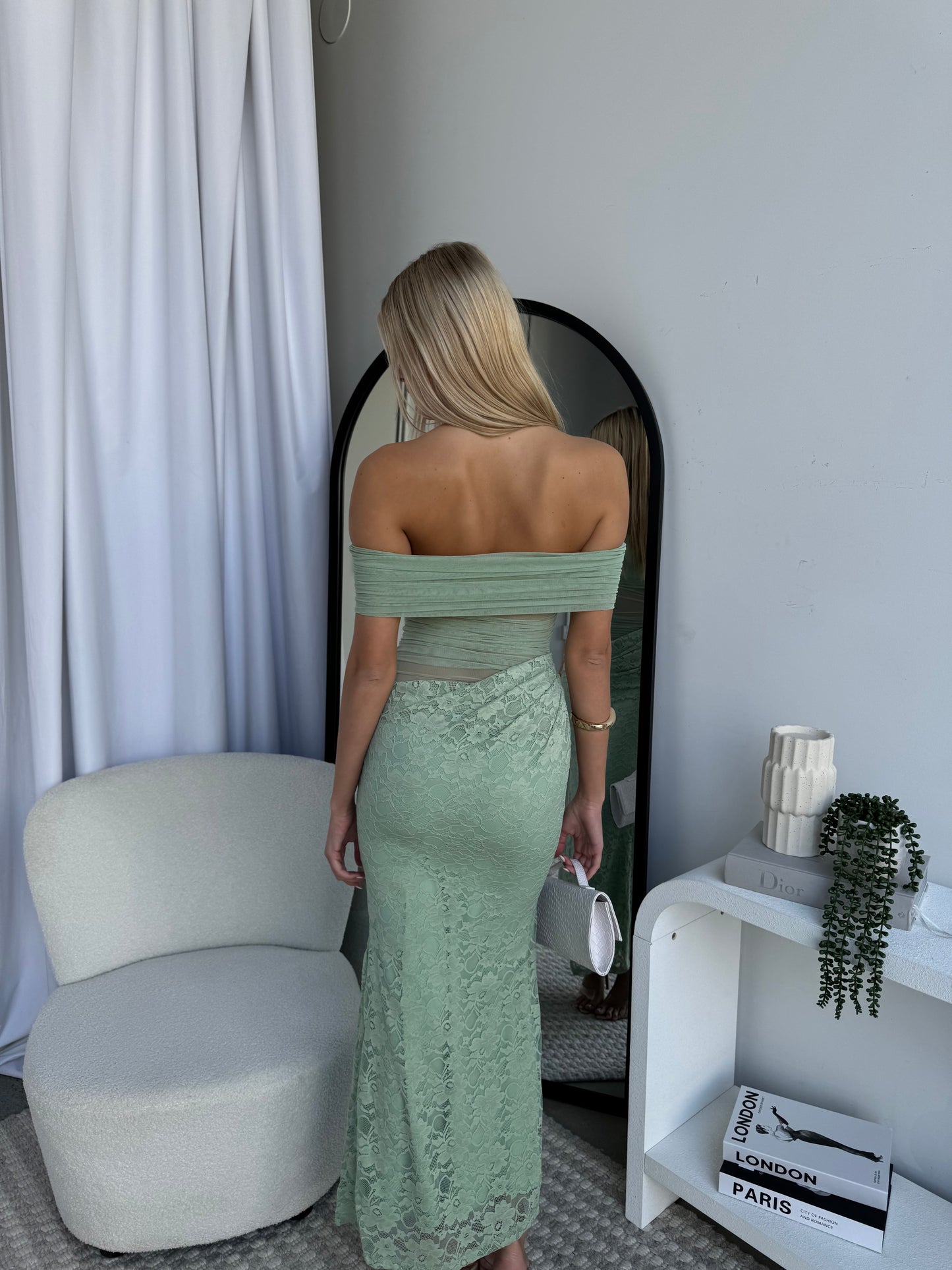 SIERRA MAXI DRESS - SAGE