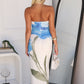 AMARA MAXI DRESS - BLUE