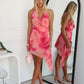 EVIE MINI DRESS - PINK