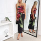 AMARA MAXI DRESS - BLACK FLORAL